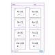 One Step & Two Step Equations Worksheets, with Scaffolding